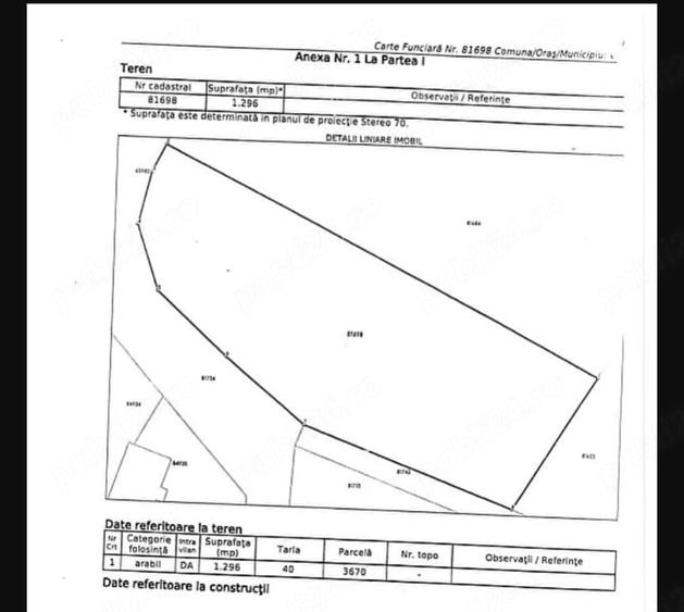 Teren 1296 mp, intravilan, utilita?i complete, Vidra Ilfov DIRECT PROPRIETAR - 3