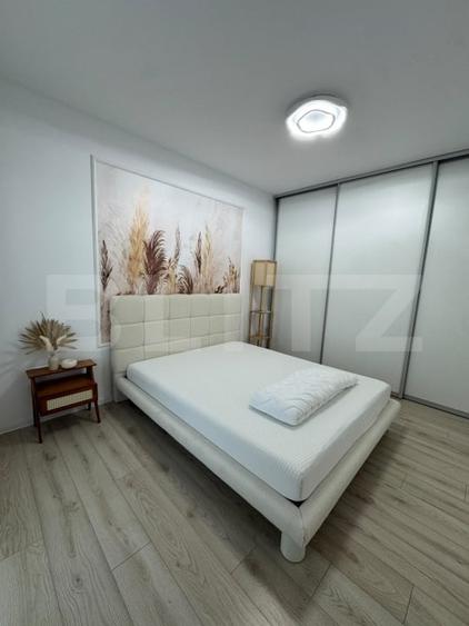 Apartament cu 2 camere semidecomandat, mobilat în Florești
