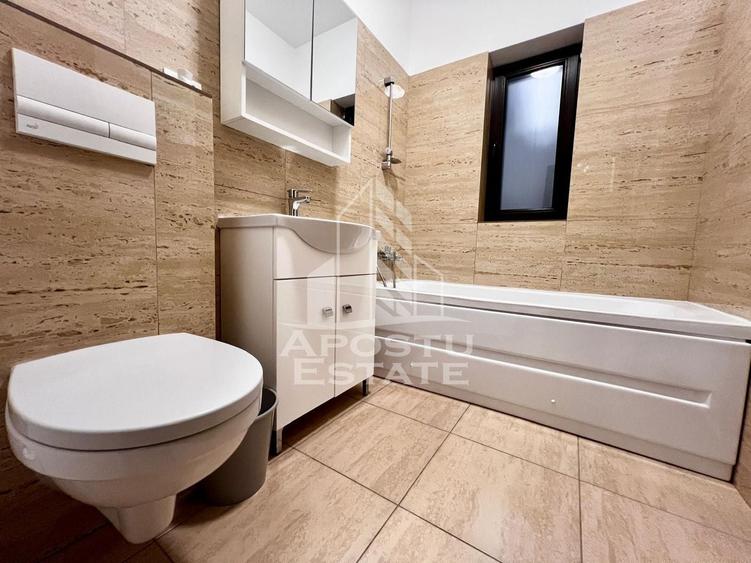 Apartament cu 2 camere semidecomandat, mobilat în Giroc
