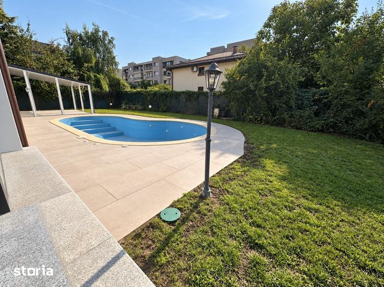 VILA INDIVIDUALA CU PISCINA DE INCHIRIAT PIPERA, ROND OMV | 235 MP - 12