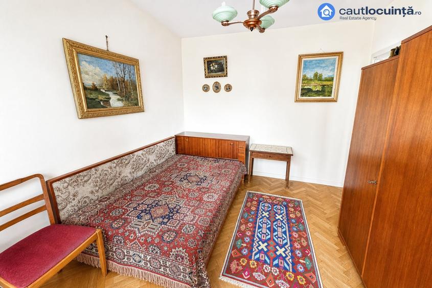 Apartament cu 2 camere semidecomandat, mobilat în Calea Victoriei