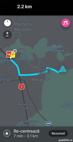 Teren de 5000 mp, în Potigrafu