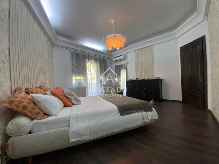 Apartament cu 4 camere semidecomandat, mobilat în Arcul de Triumf
