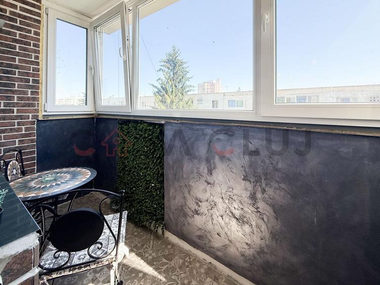 Apartament cu 2 camere decomandat, mobilat în Mănăștur