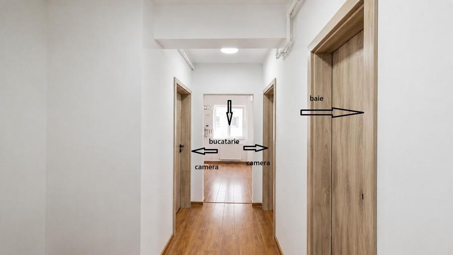 Apartament cu 2 camere decomandat în Florești — fotografia 3