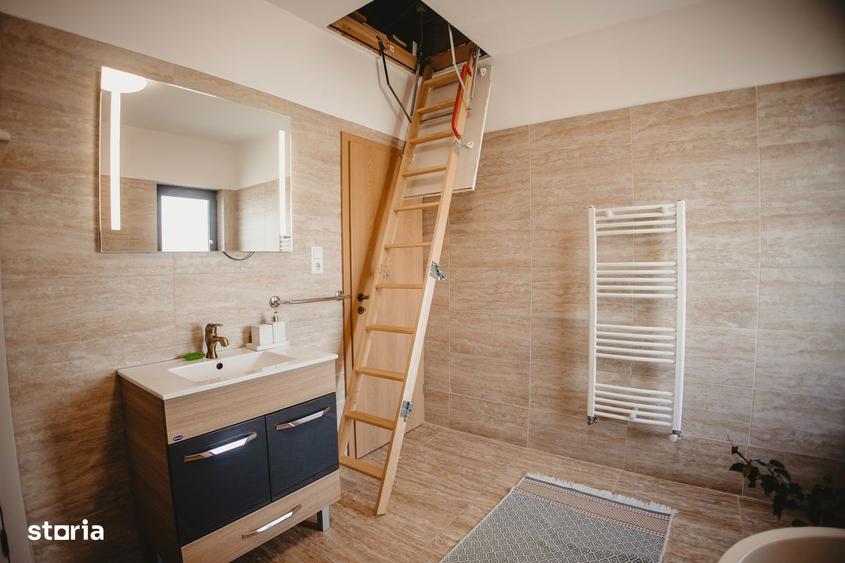 Casa individuala de vanzare | 4 camere | 3 bai | Teren 565 mp - 11