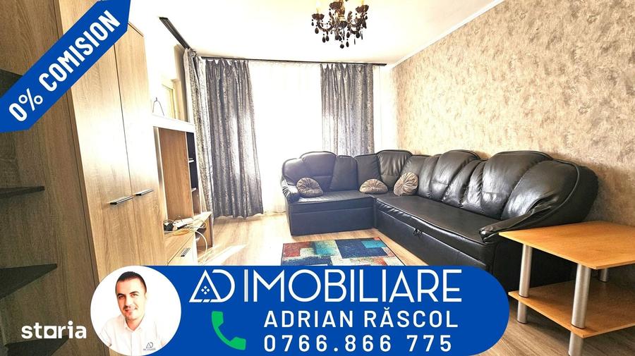 Apartament cu 2 camere decomandat în Central