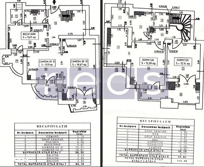 Apartament cu 4 camere, mobilat în Splaiul Unirii
