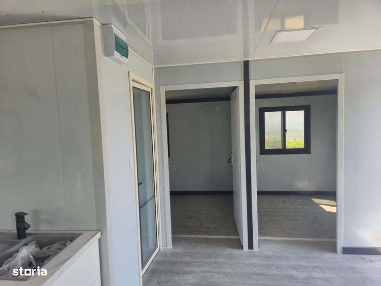 Casă cu 2 camere cu Teren 450 Mp în Tomești
