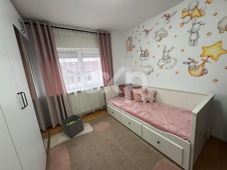 Apartament cu 3 camere decomandat, mobilat în Teilor
