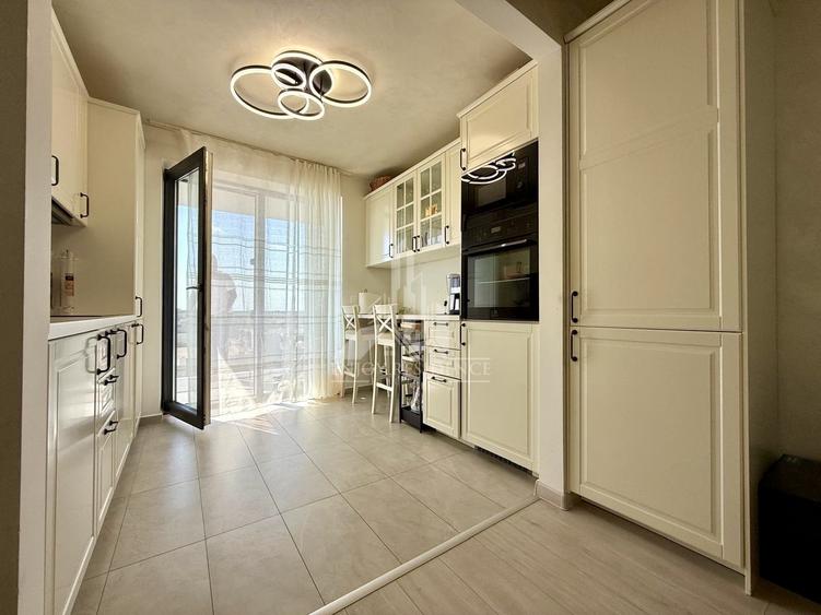 Apartament cu 3 camere semidecomandat, mobilat în Theodor Pallady