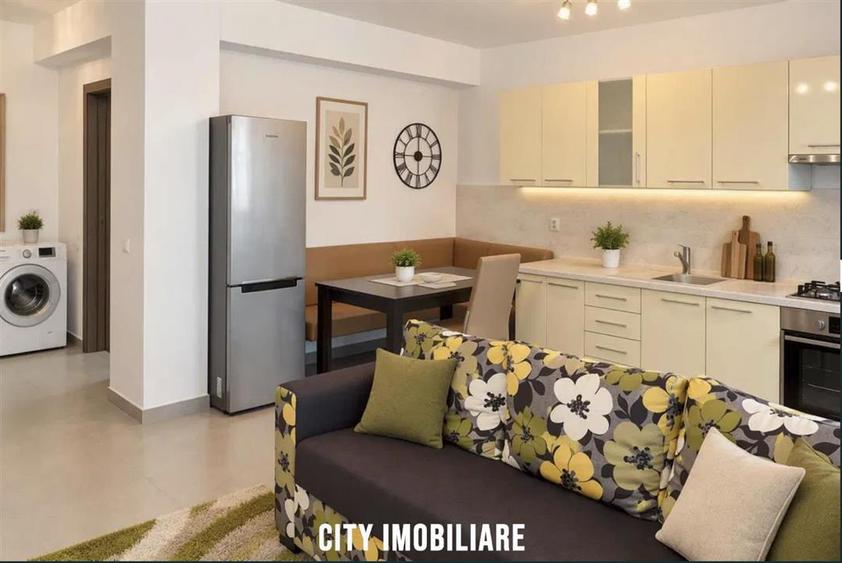 Apartament cu 2 camere semidecomandat, mobilat în Între Lacuri