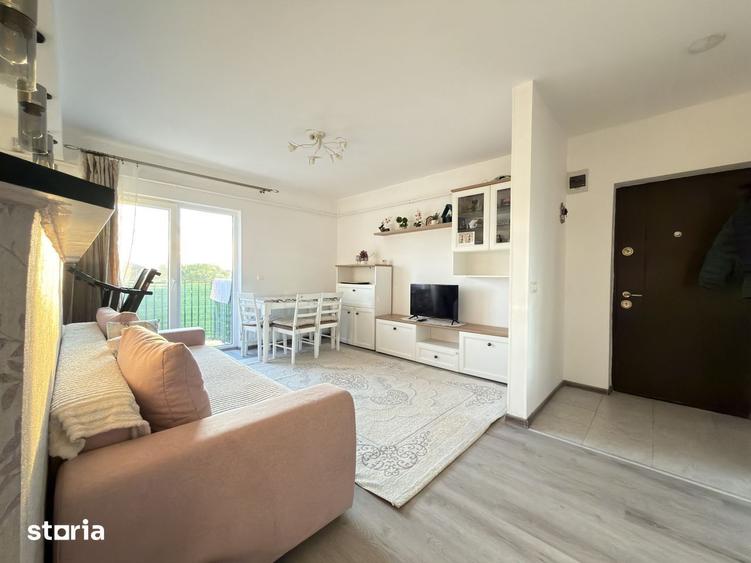 Apartament cu 2 camere semidecomandat, mobilat în Sânandrei