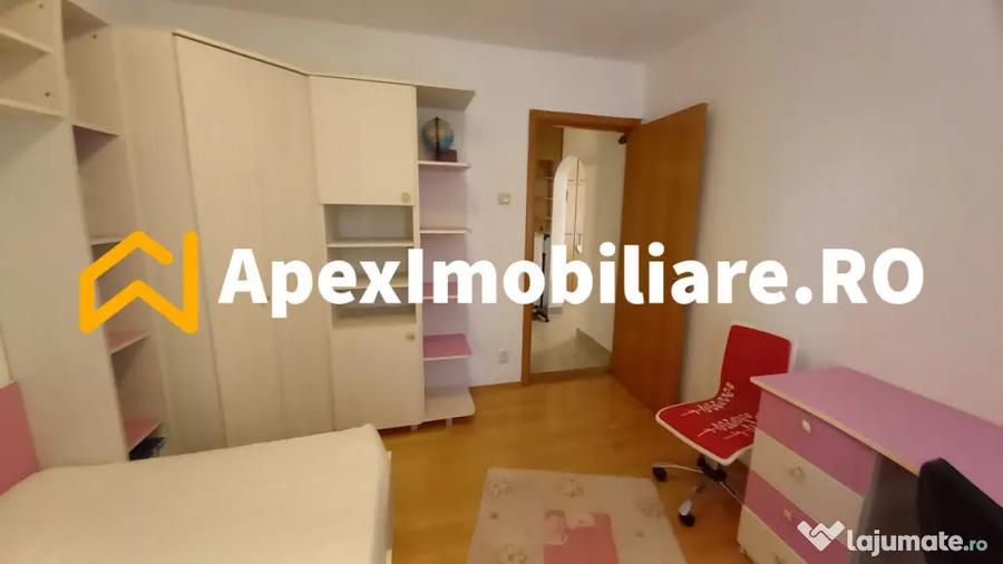 Apartament cu 3 camere semidecomandat, mobilat în Iancului