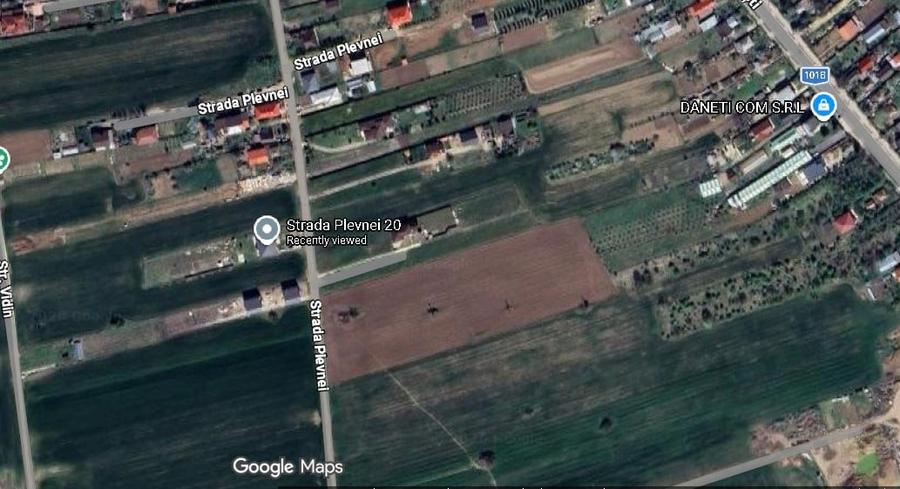 Teren Construcții intravilan de 869 mp, în Ghermănești