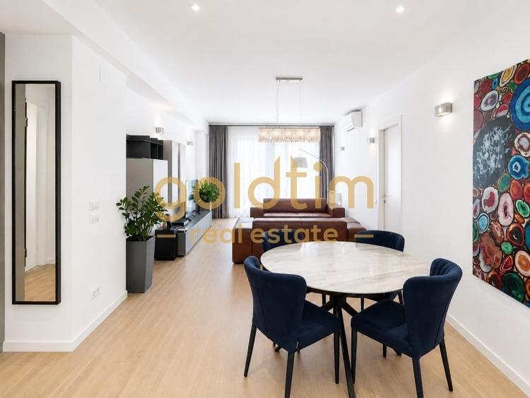 Apartament cu 3 camere semidecomandat, mobilat în Herăstrău