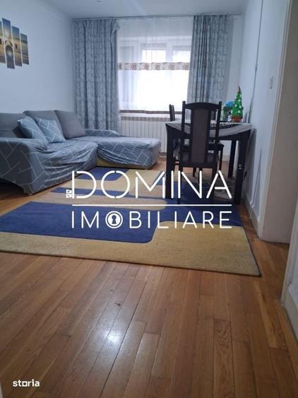 Apartament cu 3 camere semidecomandat, mobilat în Central