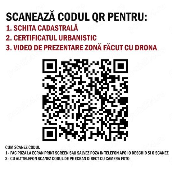 Teren de 524 mp, în Central