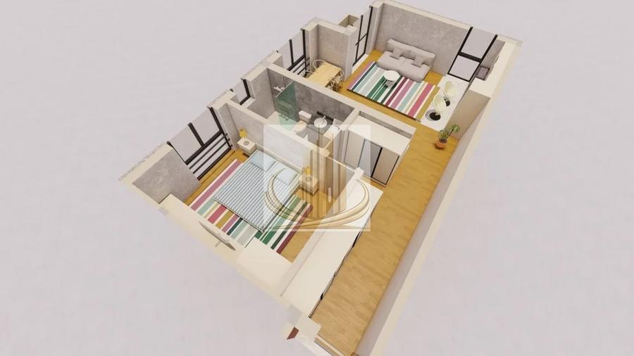 Apartament cu 2 camere decomandat în Sânandrei
