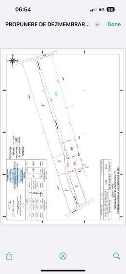 Teren Construcții intravilan de 1000 mp, în Piscu