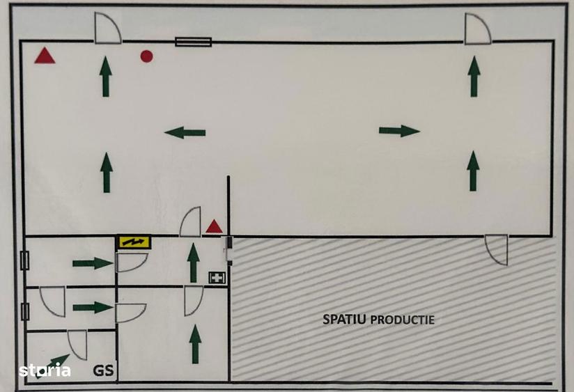Spațiu comercial, de 122 mp, în Central