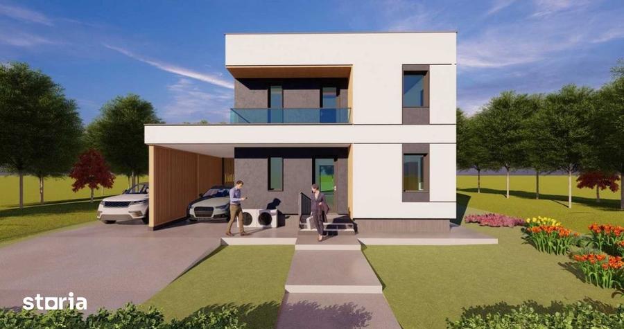 Casă cu 5 camere cu Teren 737 Mp în Borhanci
