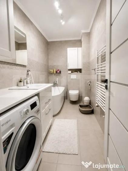 Apartament cu 3 camere semidecomandat în Baciu
