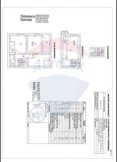Apartament cu 4 camere semidecomandat în Tunari