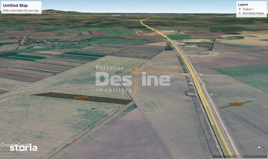 Teren de 41225 mp, în Dumbrava