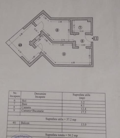 Apartament cu 2 camere decomandat, mobilat în Mamaia-Sat