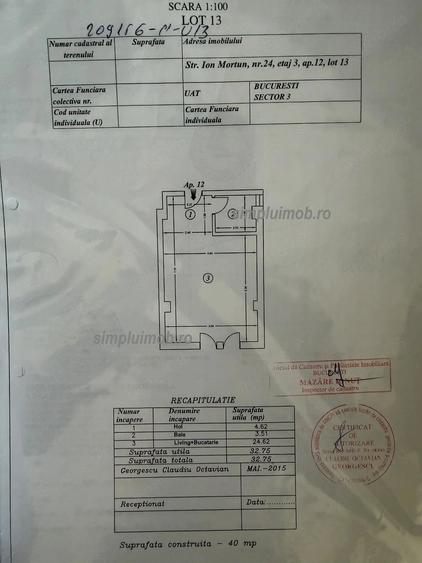 Garsonieră decomandată în Dristor