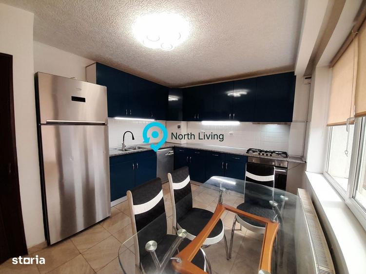Apartament cu 4 camere decomandat, mobilat în Central