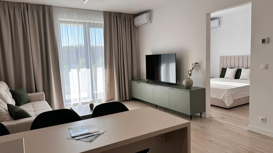 Apartament cu 2 camere semidecomandat în Nord
