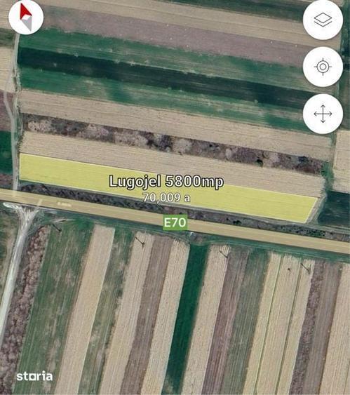 Teren de 5800 mp, în Gavojdia