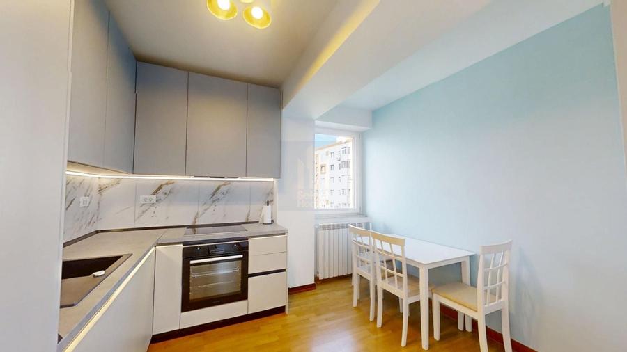 Apartament cu 2 camere semidecomandat, mobilat în Arcul de Triumf