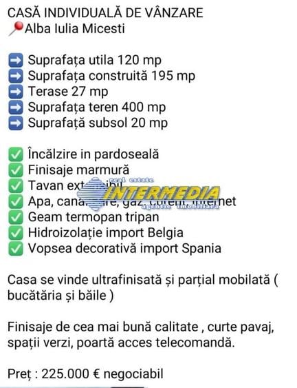 Casă individuală cu 4 camere cu Canalizare în Nord-Vest