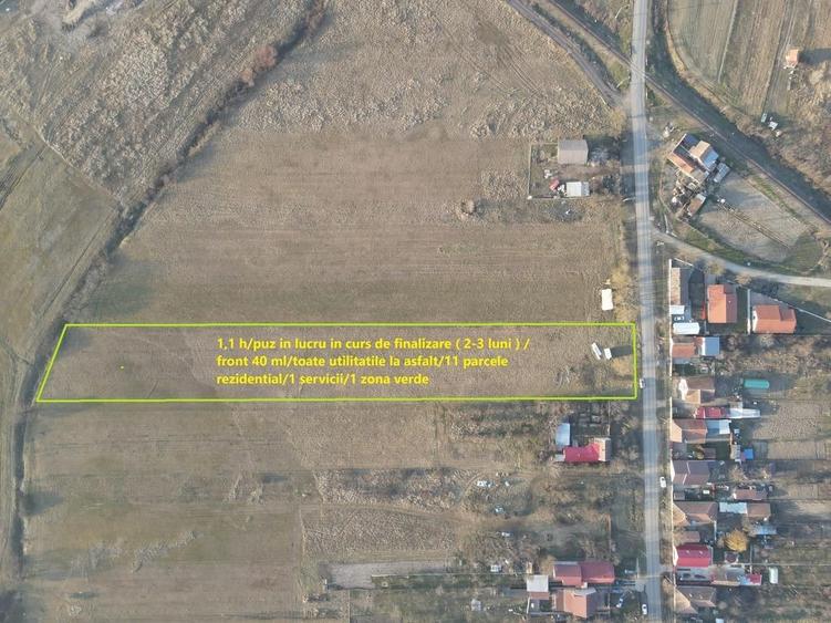 Teren Construcții intravilan de 11000 mp, în Moșnița Nouă