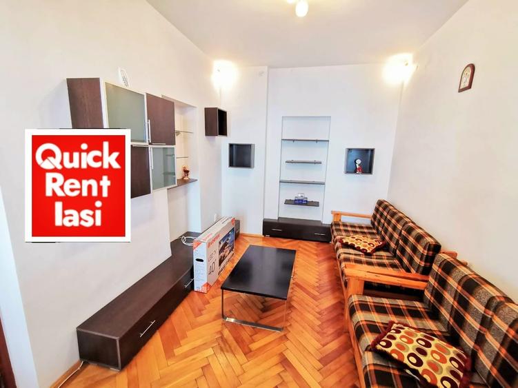 Apartament cu 2 camere semidecomandat în Ultracentral