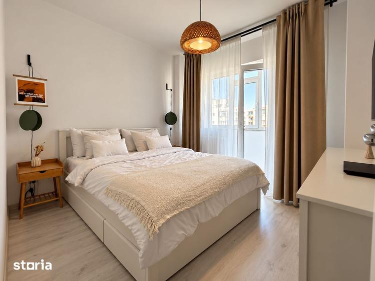 Apartament cu 2 camere semidecomandat, mobilat în Moșilor