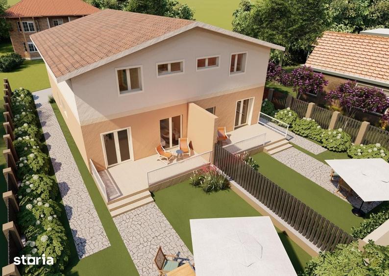 Casă cu 5 camere cu Teren 270 Mp în Giroc