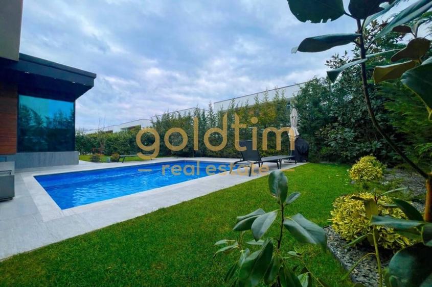 Casă individuală cu 8 camere decomandat cu Piscina în Pipera