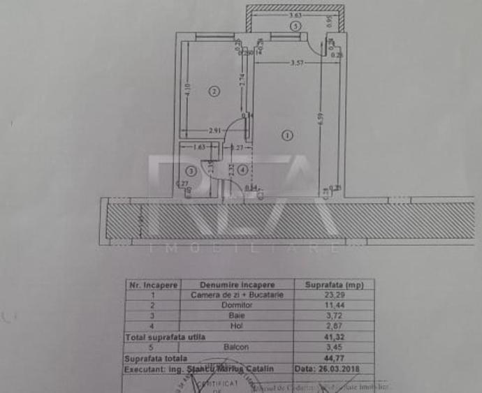 Apartament cu 2 camere decomandat în Timișoara