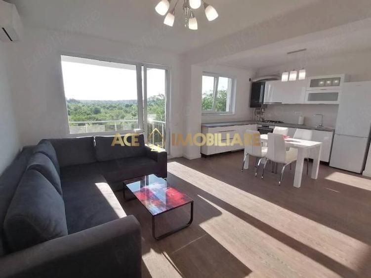 Apartament cu 3 camere decomandat, mobilat în Băneasa