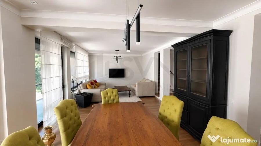Casă cu 5 camere cu Teren 500 Mp în Pipera