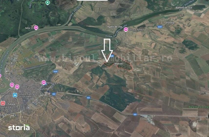 Teren de 17000 mp, în Nufăru