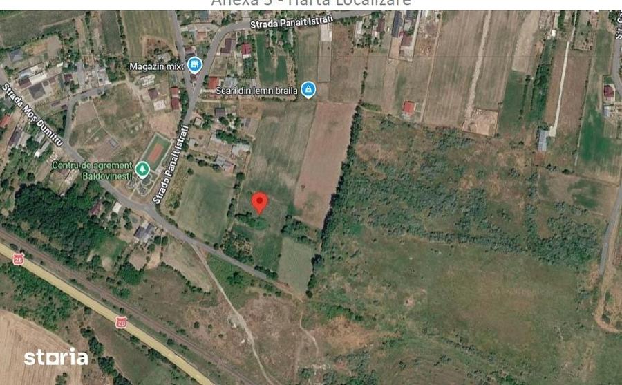 Teren de 13600 mp, în Vădeni
