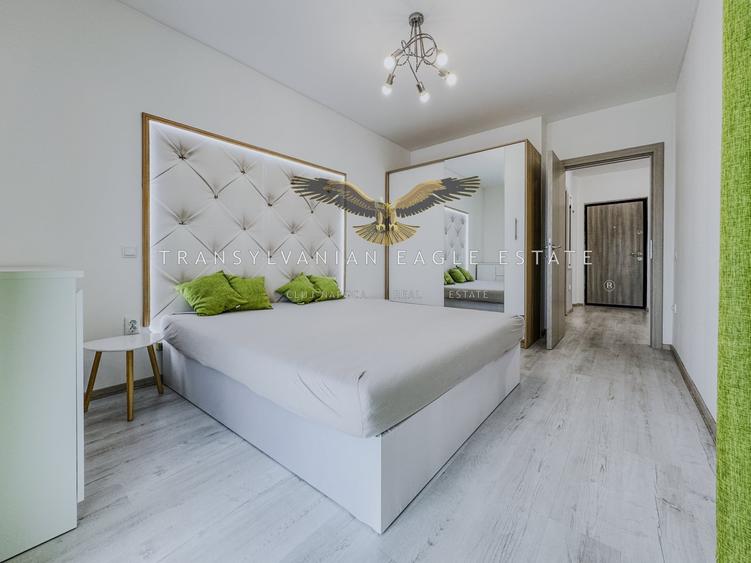 Apartament cu 2 camere semidecomandat, mobilat în Central