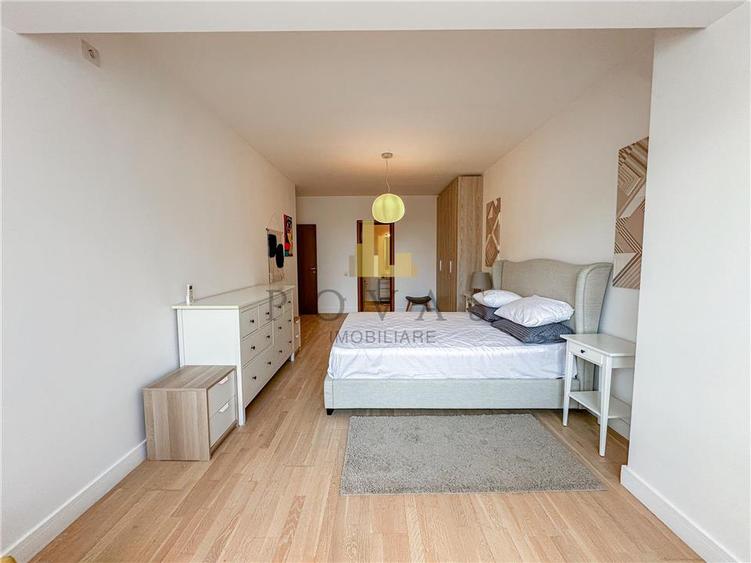 Apartament cu 3 camere semidecomandat, mobilat în Herăstrău