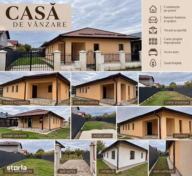 Casă cu 4 camere cu Teren 571 Mp în Crevedia