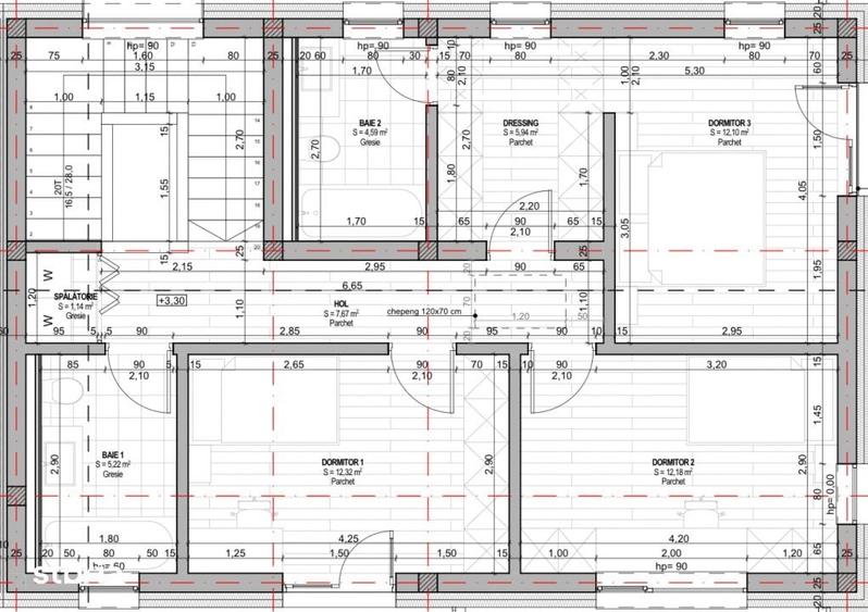 0% Comision ! Duplex semifinisat de vanzare - zona Campului - 5
